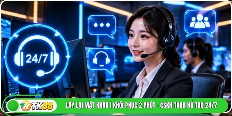 Lấy Lại Mật Khẩu | Khôi Phục 2 Phút - CSKH TK88 Hỗ Trợ 24/7