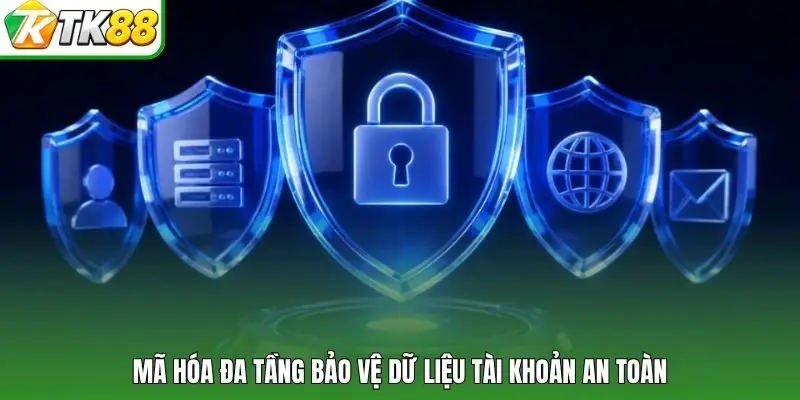 Mã hóa đa tầng bảo vệ dữ liệu tài khoản an toàn